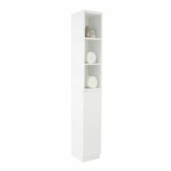 Lloyd Pascal Siena White Tall Cabinet -furniture Shop 1000096416 alt03