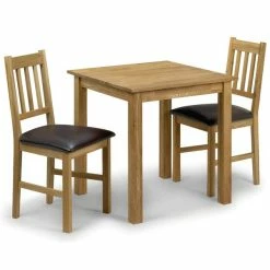 Julian Bowen Coxmoor Oak Square Dining Table -furniture Shop 1000097629 alt01