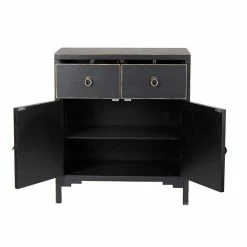 Dunelm Hanna 2 Drawer & 1 Door Chest, Black 10 Dunelm Hanna 2 Drawer & 1 Door Chest, Black -furniture Shop 1000106945 alt02