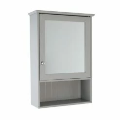 Lloyd Pascal Rimini Grey Mirror Cabinet -furniture Shop 1000114250 alt01