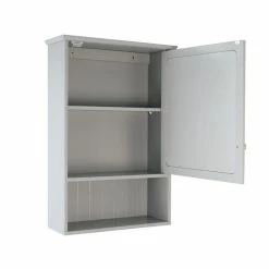 Lloyd Pascal Rimini Grey Mirror Cabinet -furniture Shop 1000114250 alt02