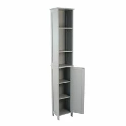 Lloyd Pascal Rimini Grey Tall Cabinet -furniture Shop 1000114251 alt01