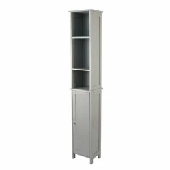 Lloyd Pascal Rimini Grey Tall Cabinet -furniture Shop 1000114251 alt03