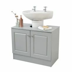Lloyd Pascal Verona Grey Under Sink Unit 9 Lloyd Pascal Verona Grey Under Sink Unit -furniture Shop 1000114894 alt02