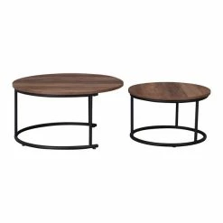 Dunelm Fulton Coffee Nest Of Tables Pine Effect -furniture Shop 1000117131 alt05