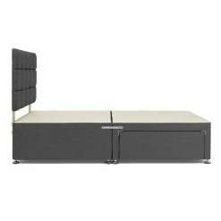 Bedmaster Universal 2 Drawer Linen Divan Base With Headboard 11 Bedmaster Universal 2 Drawer Linen Divan Base With Headboard -furniture Shop 1000119444 alt03