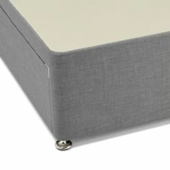 Dunelm Universal Grey Linen Divan Base -furniture Shop 1000119449 alt04