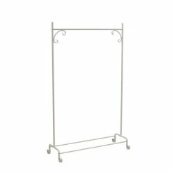 Dunelm Cream Clothes Rail 5 Dunelm Cream Clothes Rail -furniture Shop 1000120096 alt01