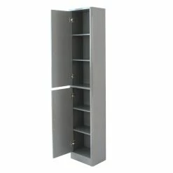 Lloyd Pascal Sicily Grey Tall Cabinet -furniture Shop 1000133511 alt02