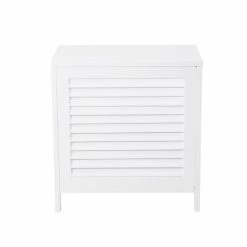 Lloyd Pascal White Tuscany Laundry Hamper -furniture Shop 1000133522 alt03