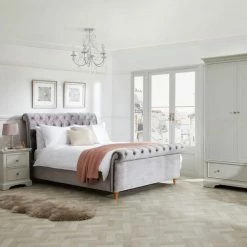 Dunelm Charlotte 4 Drawer Chest, Ivory -furniture Shop 1000133554 alt02