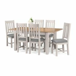 Julian Bowen Richmond Extending Natural Dining Table -furniture Shop 1000136969 alt03