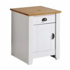 Seconique Ludlow 3 Piece Bedroom Furniture Set, White & Pine -furniture Shop 1000141225 alt03