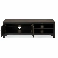 Dunelm Hanna Black Wide TV Stand -furniture Shop 1000146593 alt02