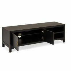 Dunelm Hanna Black Wide TV Stand -furniture Shop 1000146593 alt03