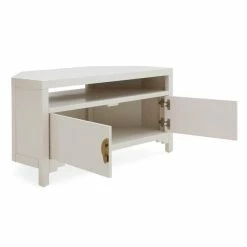 Dunelm Hanna Oyster Corner TV Stand -furniture Shop 1000146595 alt03