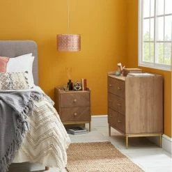 Dunelm Rumi 3 Drawer Chest, Mango Wood 11 Dunelm Rumi 3 Drawer Chest, Mango Wood -furniture Shop 1000146631 alt03