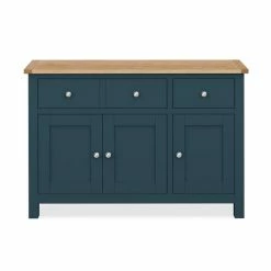Dunelm Bromley Blue Large Sideboard -furniture Shop 1000152519 alt01