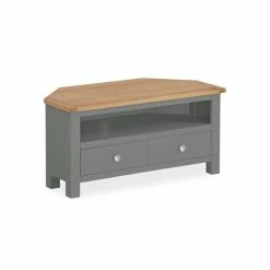 Dunelm Bromley Slate Corner TV Stand -furniture Shop 1000152521 alt02