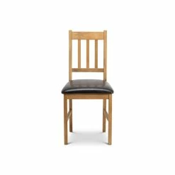 Julian Bowen Coxmoor Set Of 2 Dining Chairs Brown PU Leather 7 Julian Bowen Coxmoor Set Of 2 Dining Chairs Brown PU Leather -furniture Shop 1000157320 alt02