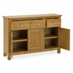 Dunelm Bromley Oak Large Sideboard -furniture Shop 1000157736 alt04