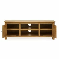 Dunelm Bromley Wide TV Unit Oak 10 Dunelm Bromley Wide TV Unit Oak -furniture Shop 1000157737 alt02