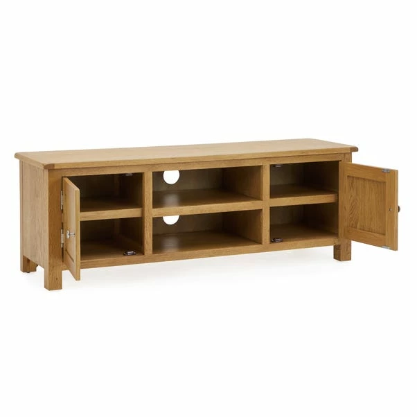 Dunelm Bromley Wide TV Unit Oak 7 Dunelm Bromley Wide TV Unit Oak - Image 5