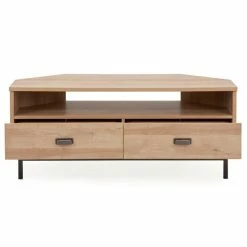 Dunelm Fulton Oak Effect Corner TV Stand 10 Dunelm Fulton Oak Effect Corner TV Stand -furniture Shop 1000157783 alt02