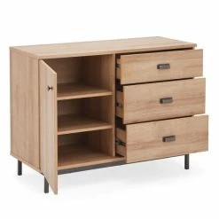 Dunelm Fulton Oak Effect Small Sideboard 12 Dunelm Fulton Oak Effect Small Sideboard -furniture Shop 1000157785 alt04