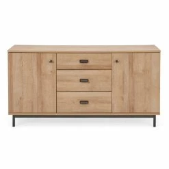 Dunelm Fulton Oak Effect Large Sideboard -furniture Shop 1000157788 alt01