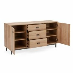 Dunelm Fulton Oak Effect Large Sideboard -furniture Shop 1000157788 alt04