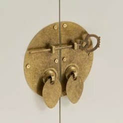 Dunelm Hanna Small 1 Drawer & 1 Door Chest, Oyster Grey -furniture Shop 1000157791 alt05