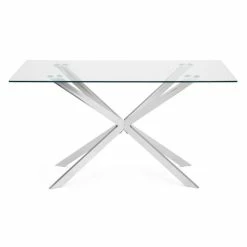 Dunelm Lumia Glass Dining Table -furniture Shop 1000157902 alt01