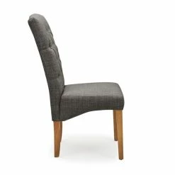 Dunelm Darcy Set Of 2 Dining Chairs Charcoal 11 Dunelm Darcy Set Of 2 Dining Chairs Charcoal -furniture Shop 1000157947 alt02