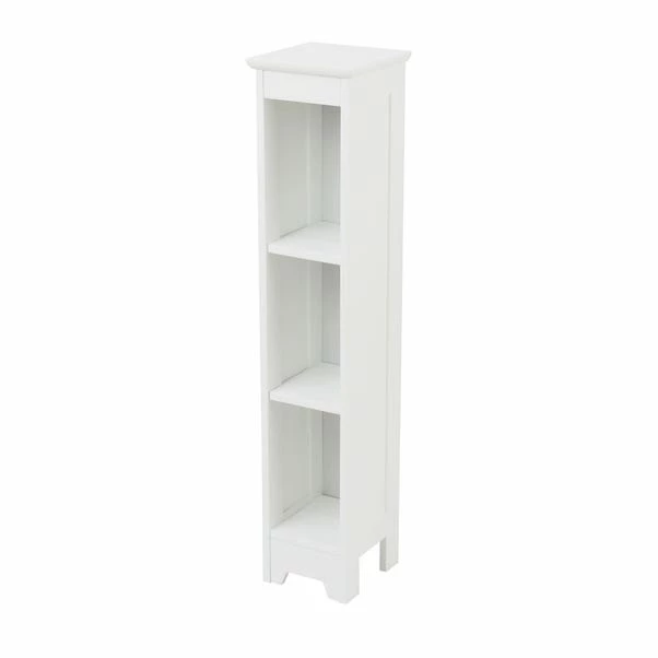 Lloyd Pascal White 3 Tier Slim Shelf Caddy 4 Lloyd Pascal White 3 Tier Slim Shelf Caddy - Image 2