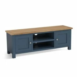 Dunelm Bromley Blue Wide TV Stand 10 Dunelm Bromley Blue Wide TV Stand -furniture Shop 1000162404 alt02