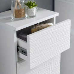 Lloyd Pascal White Wave Floor Cabinet -furniture Shop 1000168998 alt03