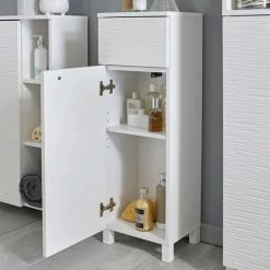 Lloyd Pascal White Wave Floor Cabinet -furniture Shop 1000168998 alt05