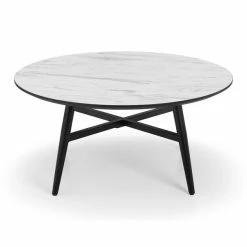 Julian Bowen Firenze Marble Effect Coffee Table -furniture Shop 1000169321 alt01