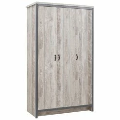 GFW Boston 4 Piece Bedroom Set, Grey -furniture Shop 1000169416 alt02