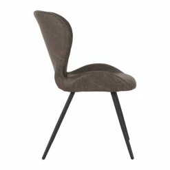 Seconique Quebec Set Of 4 Dining Chairs Brown PU Leather 10 Seconique Quebec Set Of 4 Dining Chairs Brown PU Leather -furniture Shop 1000169720 alt02
