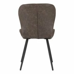 Seconique Quebec Set Of 4 Dining Chairs Brown PU Leather 12 Seconique Quebec Set Of 4 Dining Chairs Brown PU Leather -furniture Shop 1000169720 alt04