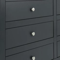 Julian Bowen Radley 6 Drawer Chest, Dark Grey & Pine -furniture Shop 1000169858 alt04