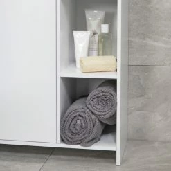 Lloyd Pascal Jaxon White Console Unit With Open Shelves -furniture Shop 1000182102 alt02