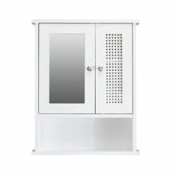 Lloyd Pascal Palermo Cane White Wall Mirror Cabinet 12 Lloyd Pascal Palermo Cane White Wall Mirror Cabinet -furniture Shop 1000185508 alt04