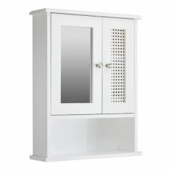 Lloyd Pascal Palermo Cane White Wall Mirror Cabinet 13 Lloyd Pascal Palermo Cane White Wall Mirror Cabinet -furniture Shop 1000185508 alt05