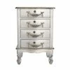 Dunelm Toulouse 4 Drawer Bedside Table -furniture Shop 30117480
