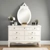 Dunelm Toulouse 7 Drawer Chest, Ivory -furniture Shop 30205873