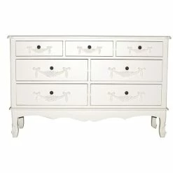 Dunelm Toulouse 7 Drawer Chest, Ivory 7 Dunelm Toulouse 7 Drawer Chest, Ivory -furniture Shop 30205873 alt01