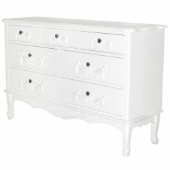 Dunelm Toulouse 7 Drawer Chest, Ivory 8 Dunelm Toulouse 7 Drawer Chest, Ivory -furniture Shop 30205873 alt02